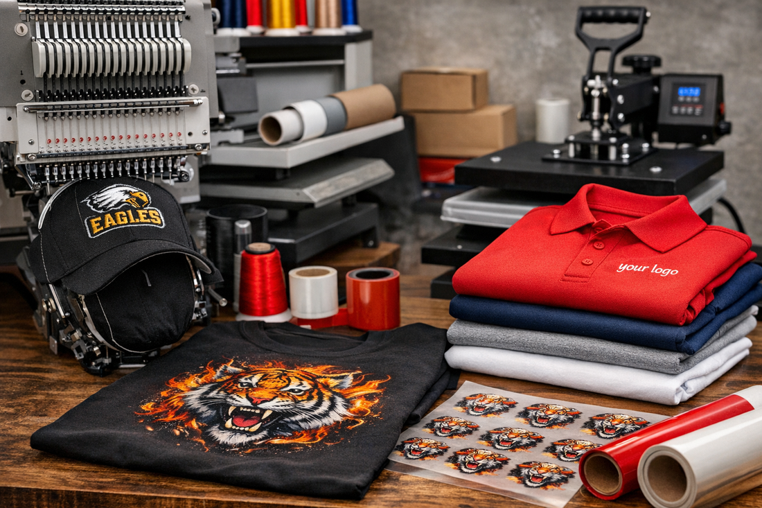 Why Custom Embroidery and DTF Printing Still Matter in a Digital World