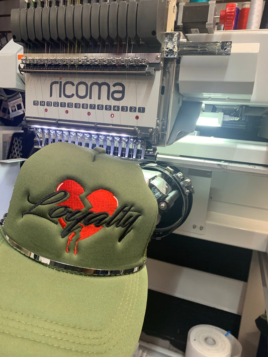 Hand-Finished Embroidered Cap